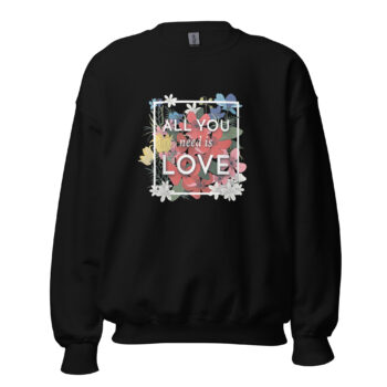 Sudadera Love flr